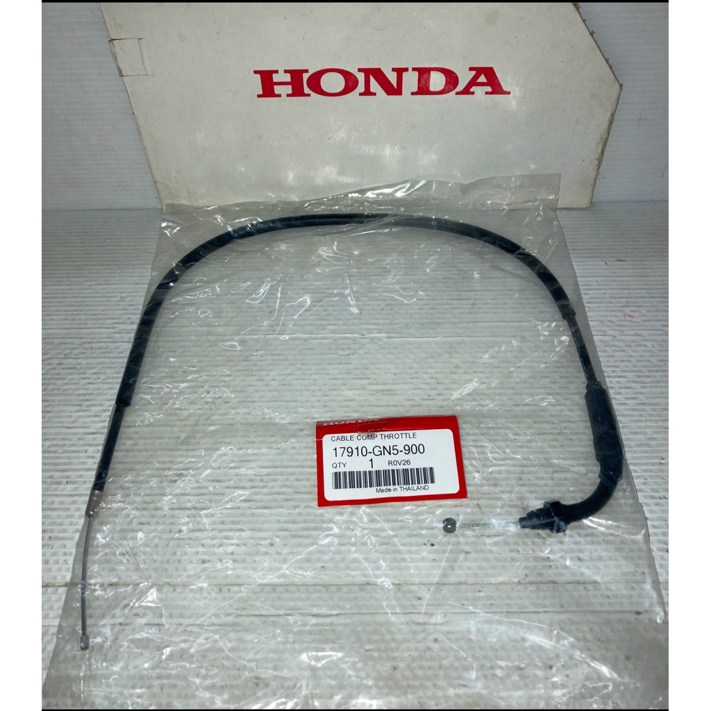 สายคันเร่ง ดรีม100 ทุกรุ่น HONDA Dream (แท้ศูนย์ฮอนด้า) 17910-GN5-900