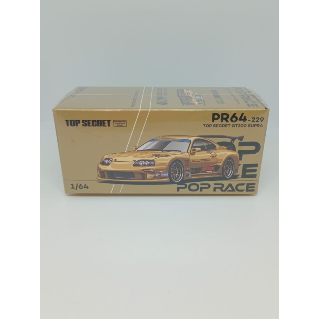 POP RACE 1/64 Top Secret GT300 Supra