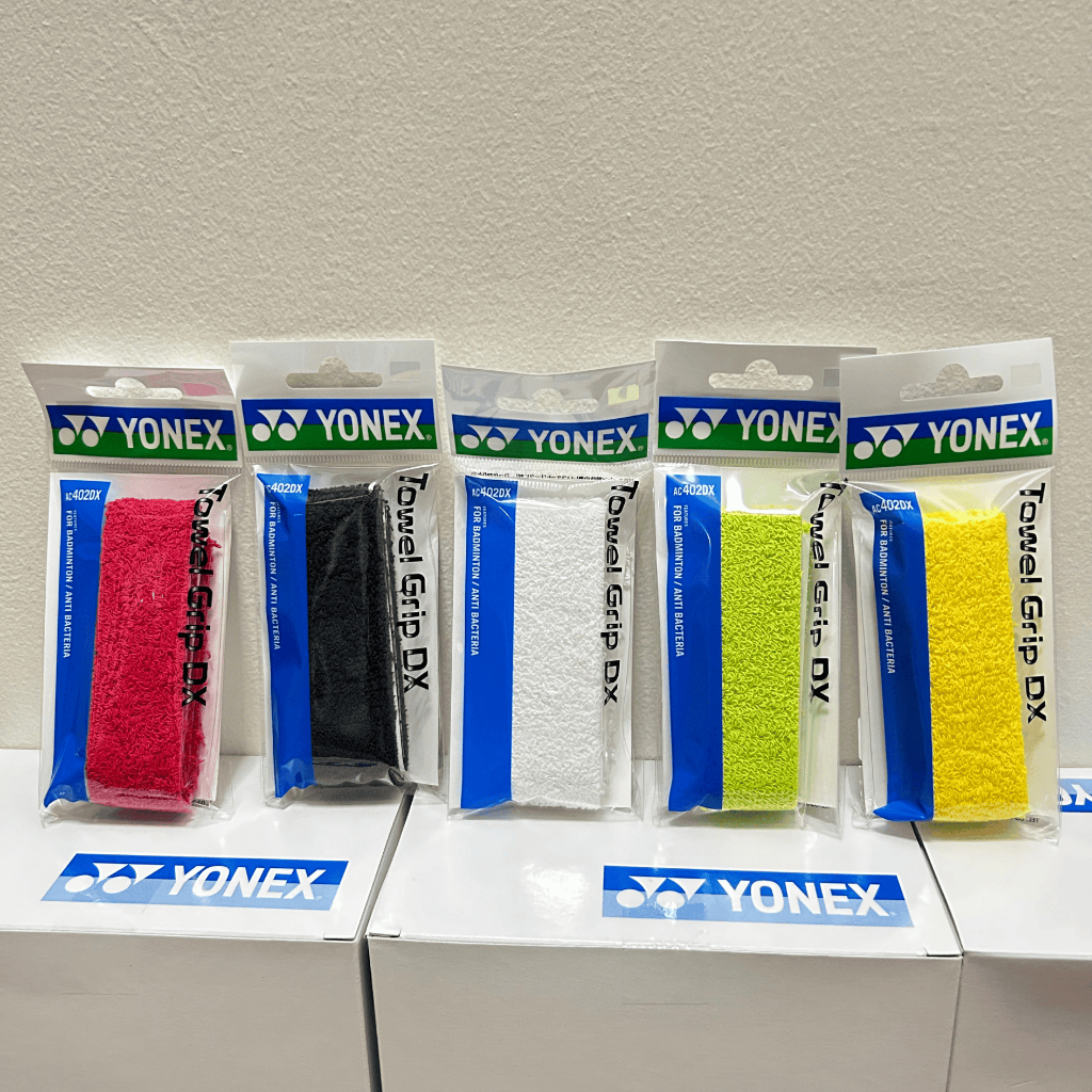 YONEX JAPAN กริปผ้าแบดมินตัน Towel Grip AC402DX (แบบชิ้น) ของแท้ จากญี่ปุ่น