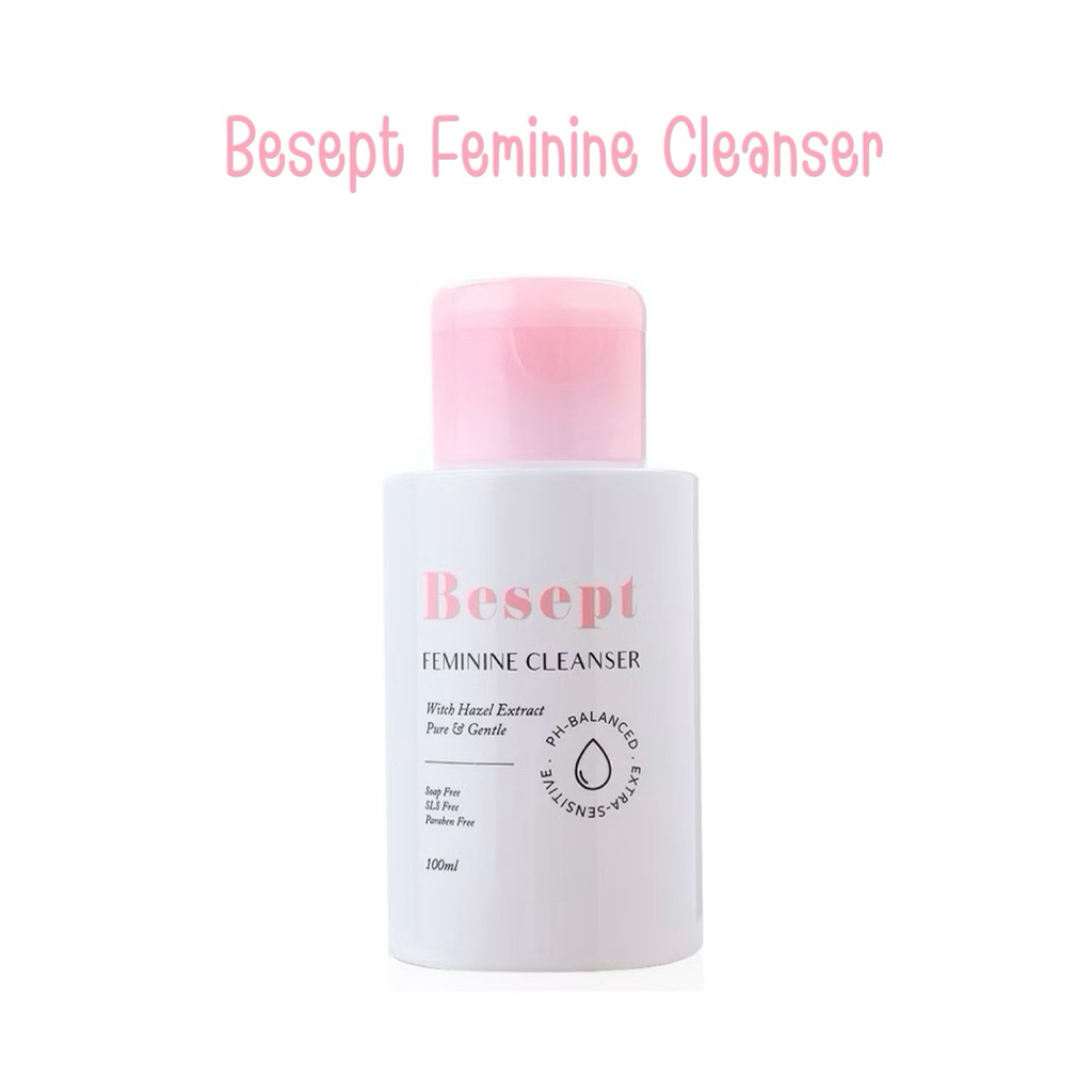 Besept Feminine Cleanser 👑 ผลิตภัณฑ์ทำความสะอาดจุดซ่อนเร้น ขนาด 100 ml 💕