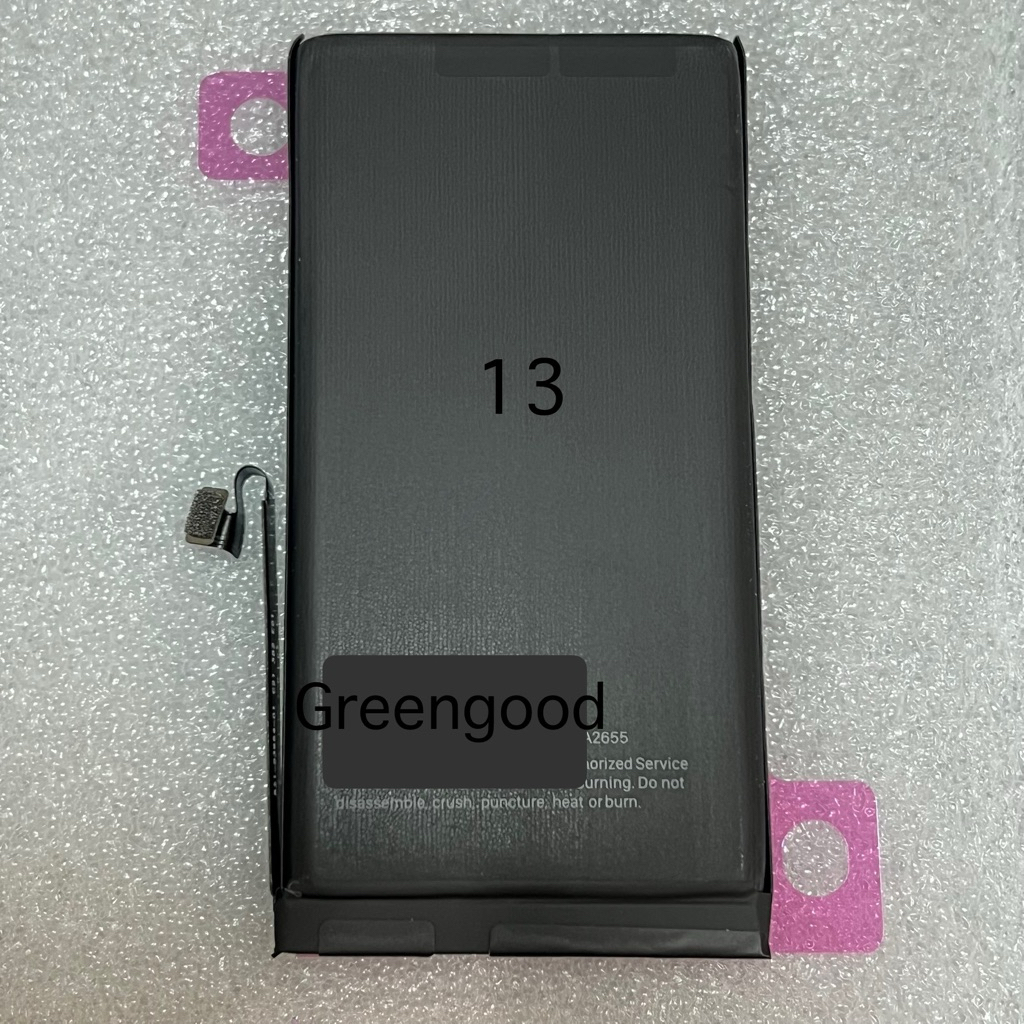 แบต 13 มีขั้ว กล่องขาว แบตสำหรับ Phone 13 เช็คสุขภาพ 100% แบต ไอโฟu 13 แบตเตอรี่ 13 รับประกัน 3 เดือน battery