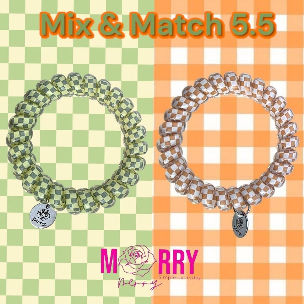 ยางรัดผม Merry merry รุ่น Mix & Match : 5.5
