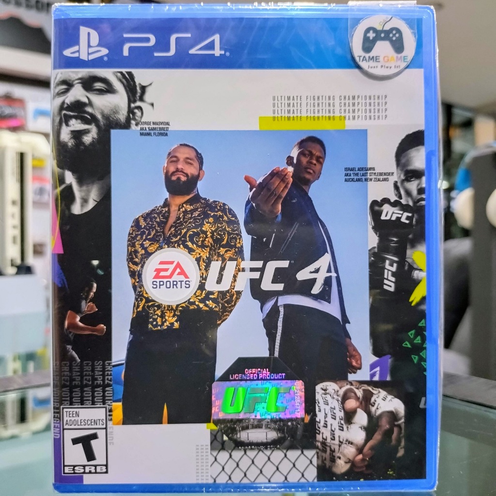 (ภาษาอังกฤษ) มือ1EA Sports UFC 4 PS4 (เล่นกับ PS5 ได้ UFC4 PS4)