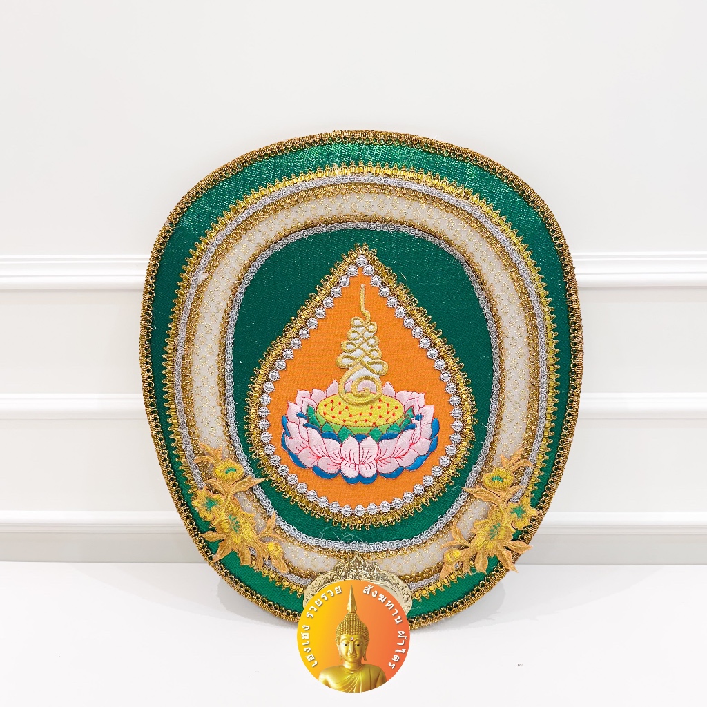 ตาลปัตรพระ ตาลปัตรงานบวช งานทอดกฐิน รุ่นประดิษฐ์ พรีเมี่ยม งานสวย เรียบหรู ตาลปัตรบวช - รูปที่ 6