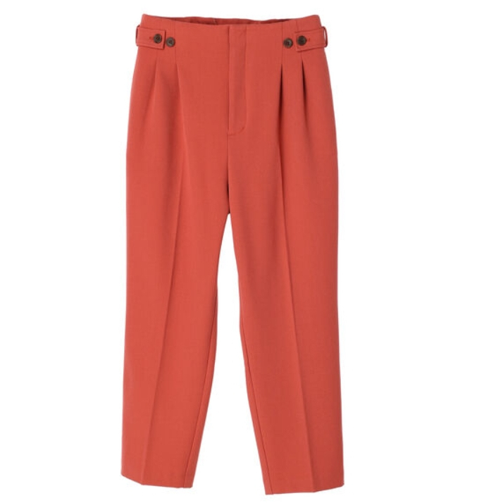 E032 กางเกงขายาวทรงเทเปอร์ YECCA VECCA