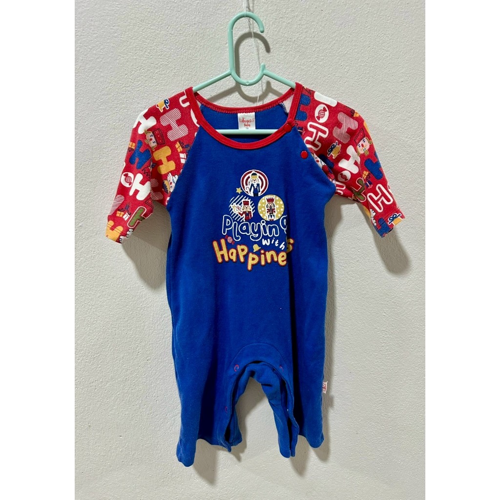 ส่งต่อ​ เสื้อผ้าเด็ก Angel Baby ไซต์ 70 รอมเปอร์ เด็กผู้ชาย