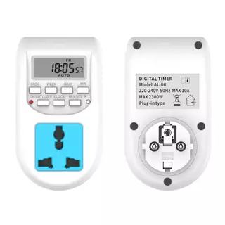 VDE Timer Digital Al-06ทามเมอร์ เครื่องตั้งเวลาเปิดปิด 16 โปรแกรม