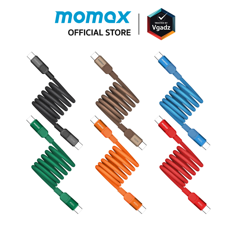 Momax สายชาร์จ (ยาว 1m / 2m) รุ่น Mag.Link ชาร์จไว PD QC 3.0 (60W / 100W) USB-C to C
