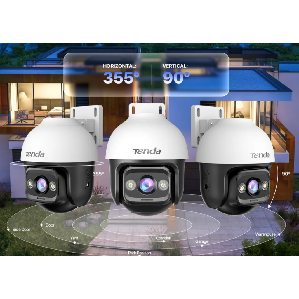 Tenda IP Camera CH3-WCA 3MP WIFI6 กล้องวงจรปิดคุณภาพดี