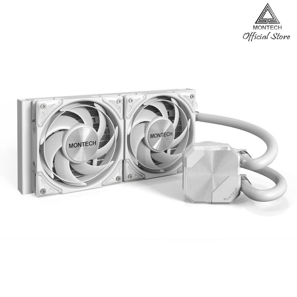 MONTECH HYPERFLOW SILENT 240 WHITE LIQUID COOLER