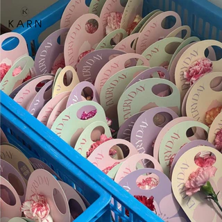 (พร้อมส่ง) กระดาษใส่ดอกไม้ 1 ดอก การ์ดใส่ดอกไม้ อุปกรณ์บรรจุดอกไม้ วาเลนไทน์ปัจฉิม ของขวัญ