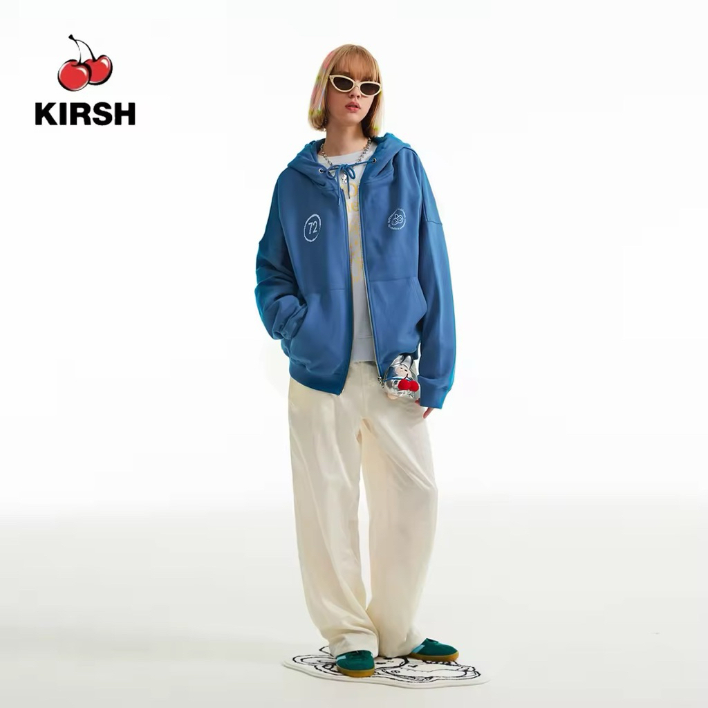 KIRSH zip hoodie 🇰🇷 ของแท้ เสื้อกันหนาว KIRSH Size 1 อก 48“ ยาว 23”
