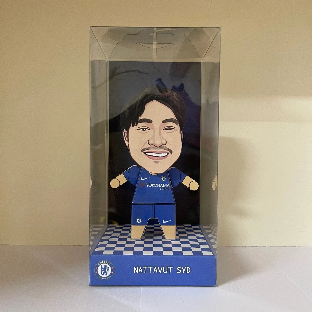 โมเดลเชลซี Chelsea โมเดลกระดาษสามมิติหน้าการ์ตูน