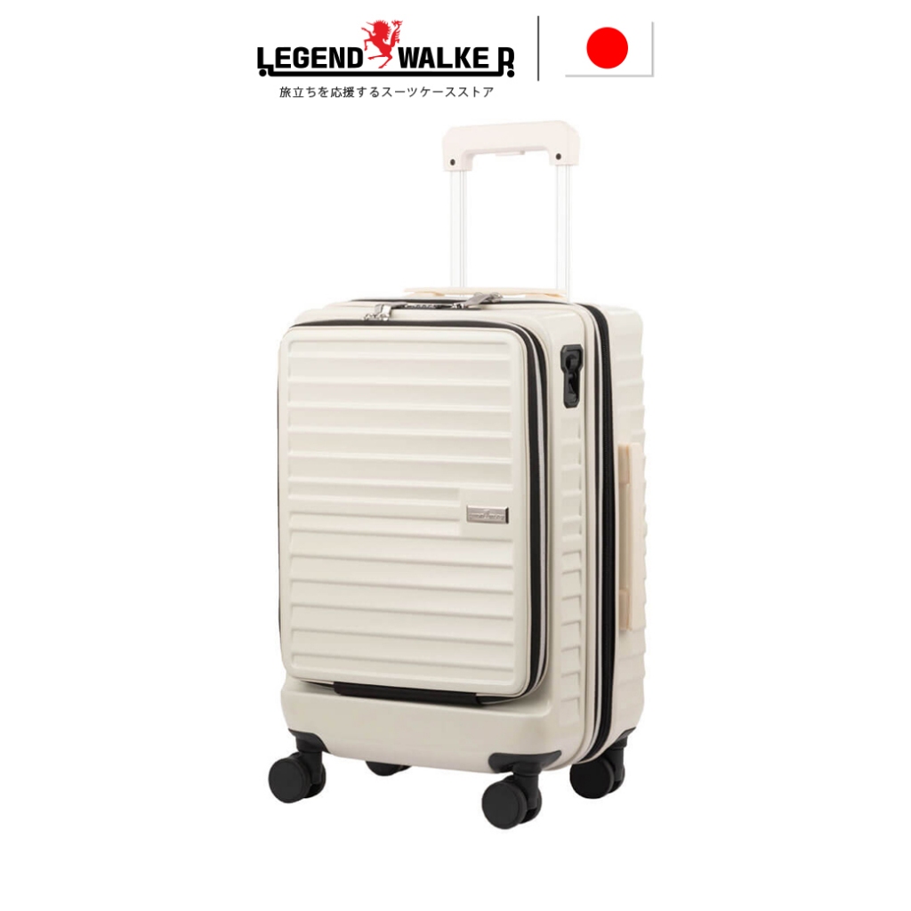 Legend Walker Malibu 5208 (รุ่นเก่า) กระเป๋าเดินทาง ขยายข้าง ล็อคล้อได้ เปิดหน้าได้ ล้อคู่มาตรฐาน ขนาด 22 นิ้ว