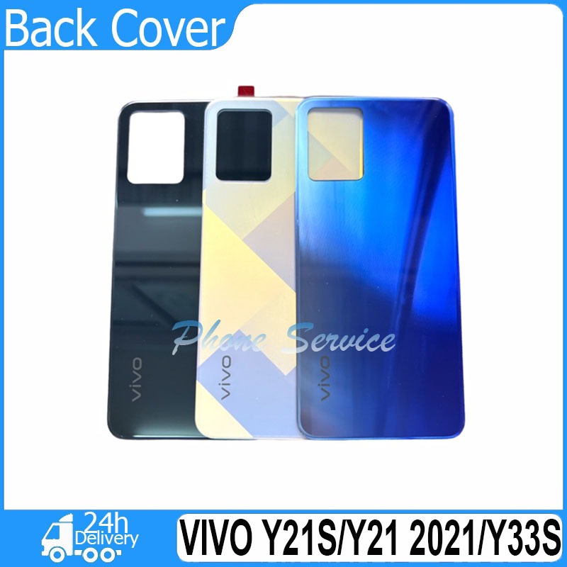 ฝาหลัง (back cover) กระจกด้านหลัง ไช้สำหรับ VIVO Y21 2021 / Y21S / Y33S
