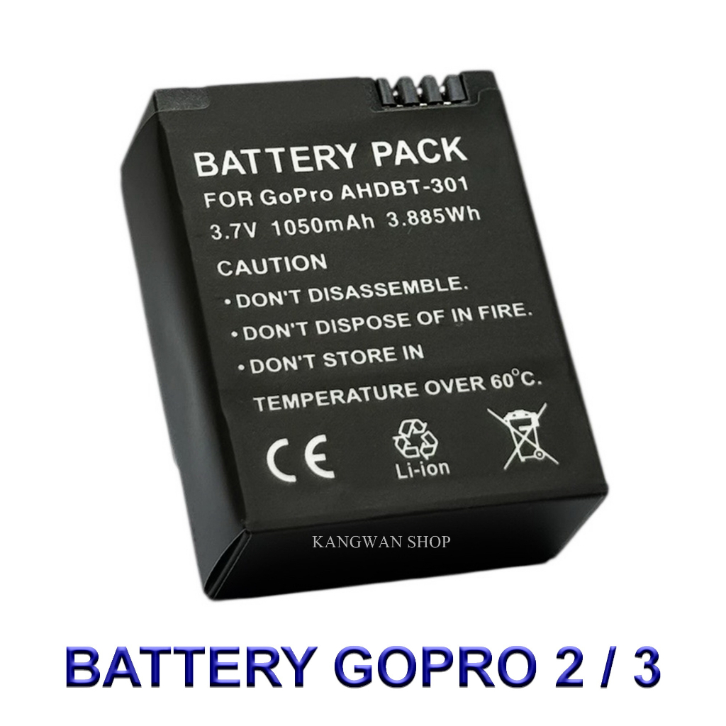 GoPro2 / GoPro3 / GoPro Hero2 / GoPro Hero3  Camera Battery For GoPro BY KANGWAN SHOP