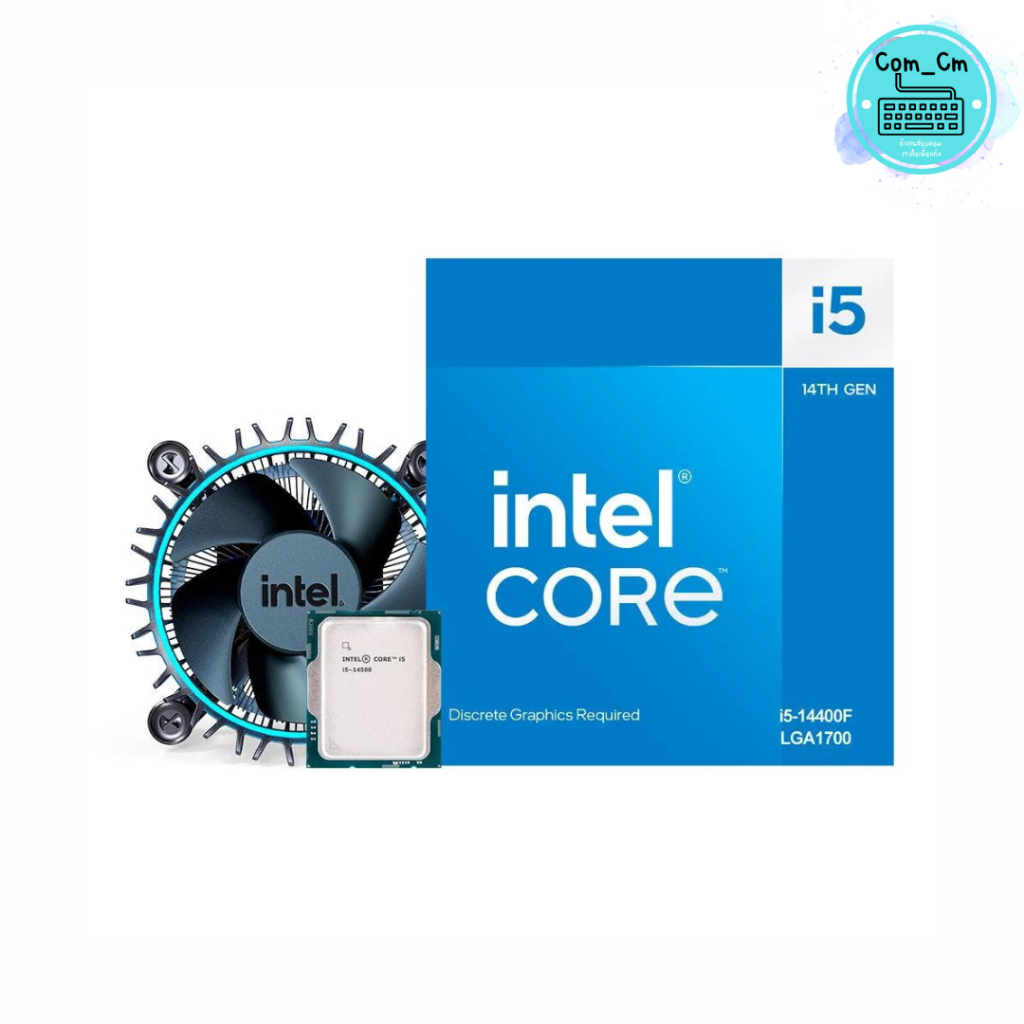 CPU (ซีพียู) 1700 INTEL CORE I5-14400F ( มือ1 ) INGRAM 12/25