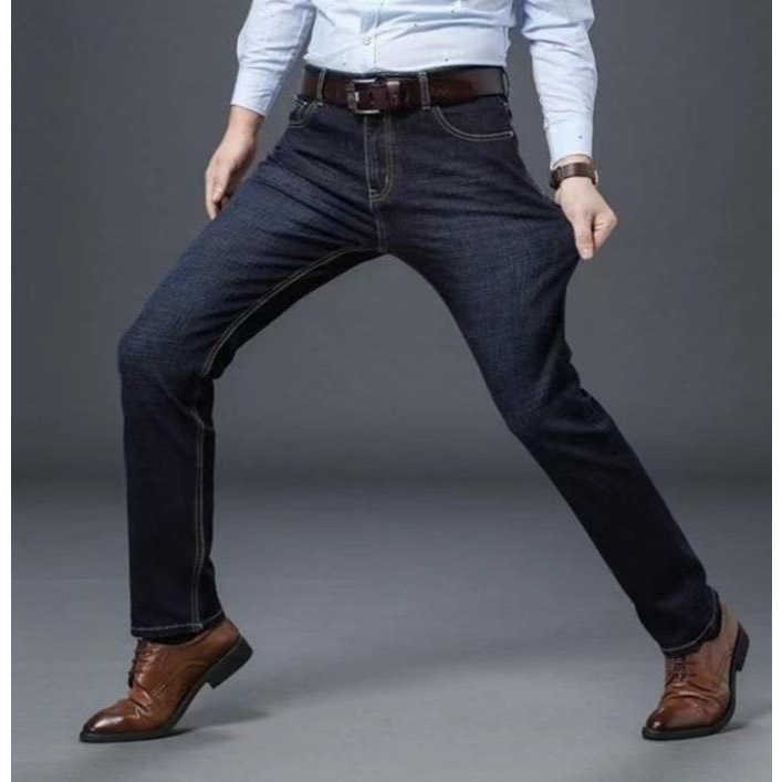 กงเกงยีนส์ทรงกระบอกเล็กสวมใส่สะดวกใส่สบาย 009