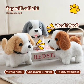 🐶ของเล่น ตุ๊กตาสุนัข น้องหมา เดินได้ มีเสียง สมจริง ของเล่นเด็ก ตุ๊กตาสุนัข ลูกสุนัขไฟฟ้า