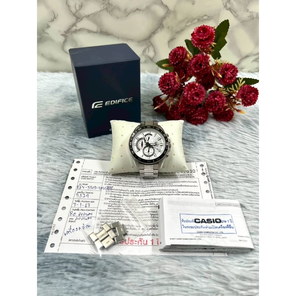 นาฬิกา CASIO รุ่น EFV-550D-7AV