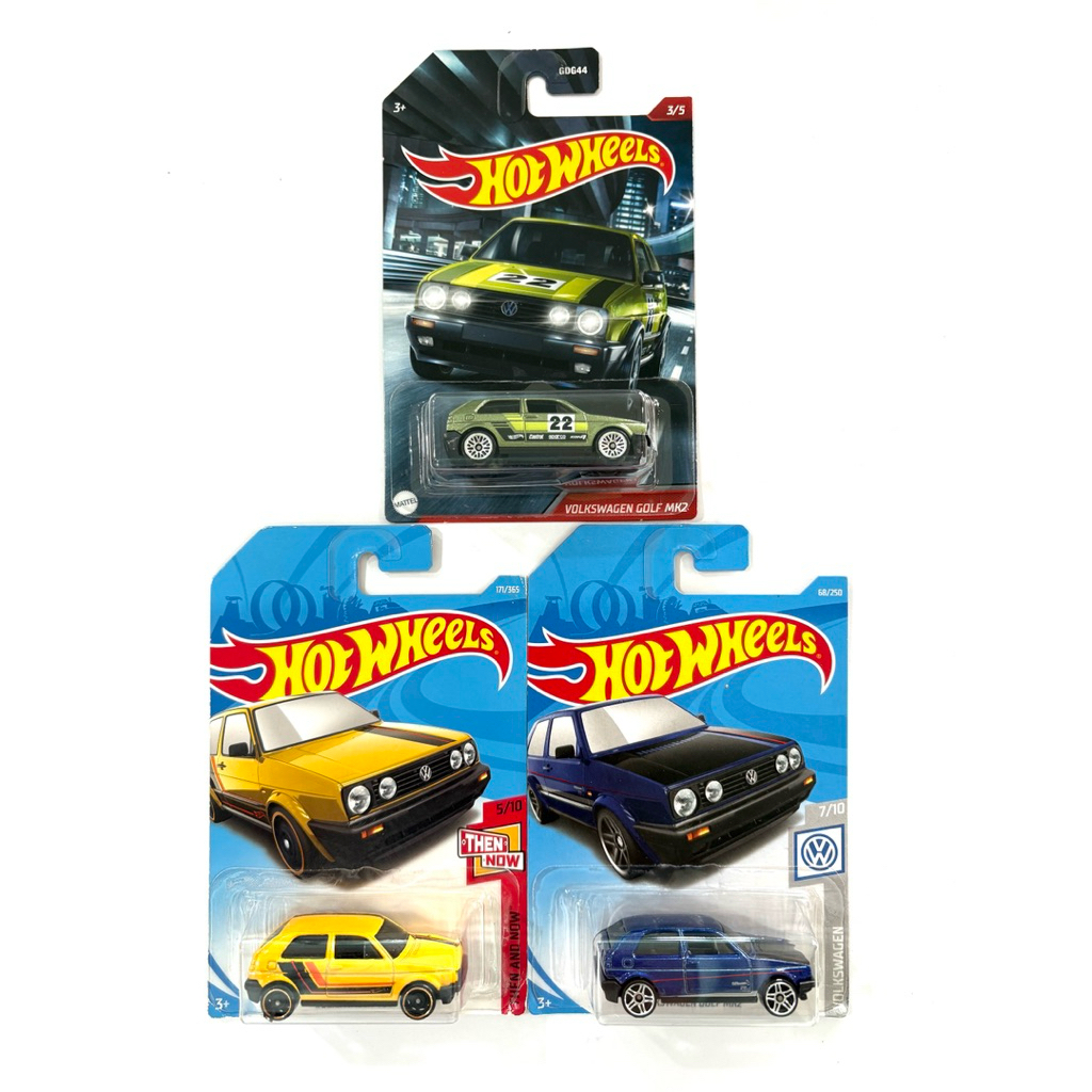 Hot Wheels | VOLKSWAGEN GOLF MK2 ~ มี 3 สี | 📦 สินค้ามีพร้อมส่ง