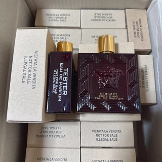 Versace Eros Flame EDP For Men 100 ml. เทสเตอร์ กล่องน้ำตาล