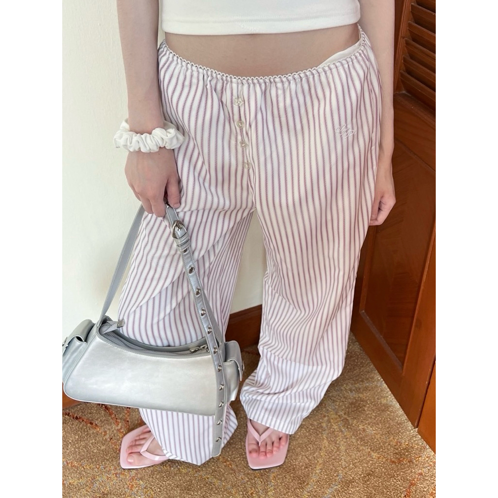 (New in pack) Cintage♡ CT2095 กางเกงขายาวcosy8892 🎀 สี Love lilac(cosy) Size S/M/L/XL