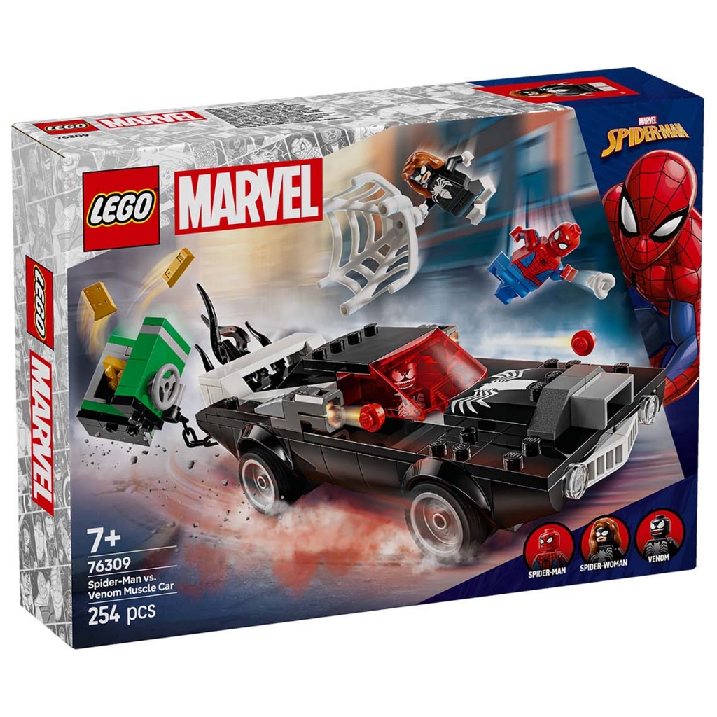 76309 : LEGO Marvel Super Heroes Spider-Man vs. Venom Muscle Car
