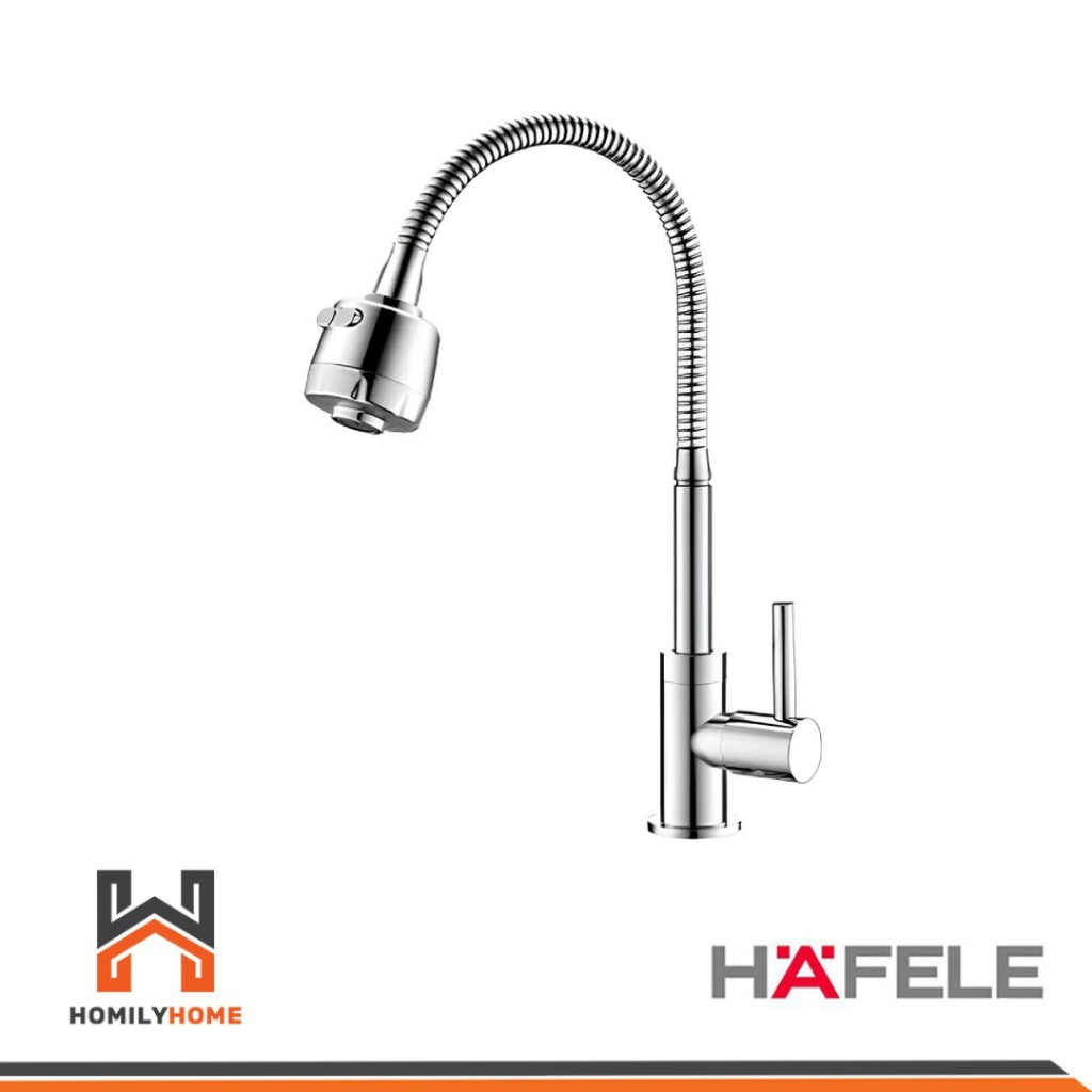 HAFELE ก๊อกเดี่ยวอ่างล้างจานแบบสายอ่อน รุ่น 495.62.033 NEO ECO FLEX ปรับน้ำได้ 2 ระดับ ก๊อกอ่างล้างจาน ก๊อกซิงค์