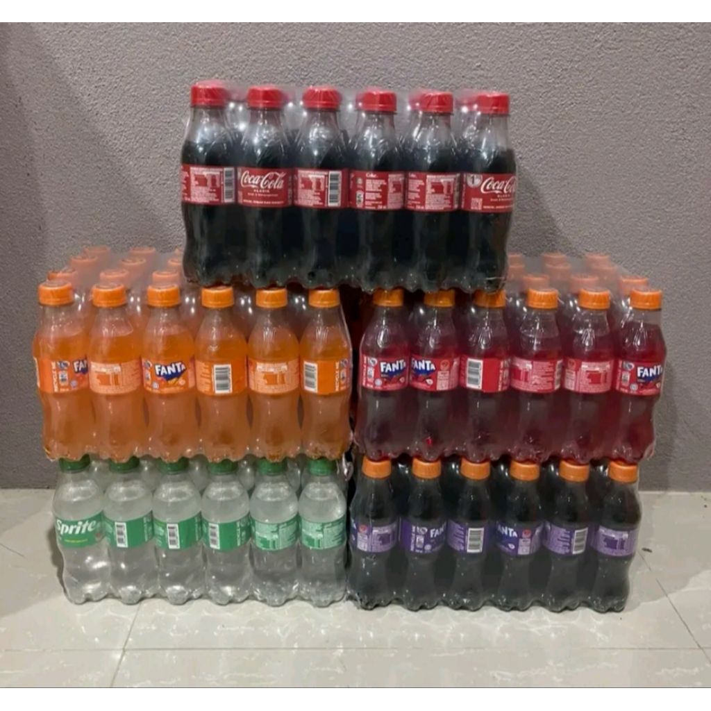น้ำอัดลมแฟนต้า โค้ก ขนาด 250 ml. ยกแพ็ค 24 ขวด