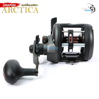 รอกเบทกลม Champion ARCTICA พรีเนียร์เกียร์เป็น “สแตนเลส” มีทั้งหมุนซ้ายและหมุนขวา