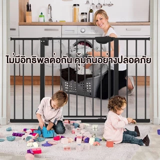 ที่กั้นเด็ก ที่กั้นบันได ประตูกั้นเด็ก ประตูกั้นบันได สำหรับเด็กและสัตว์เลี้ยง ไม่ต้องเจาะ