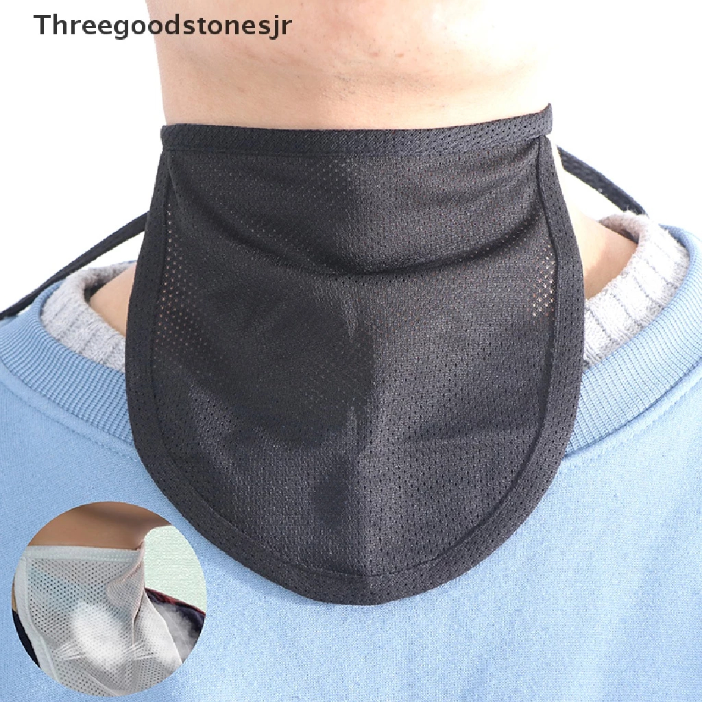 ผ้าปิดคอ ป้องกันละอองฝุ่น กันเชื้อโรค ระบายอากาศดี สำหรับ ผู้ป่วยเจาะคอ เกราะป้องกันก๊าซ และฝุ่น 16.8 * 17cm