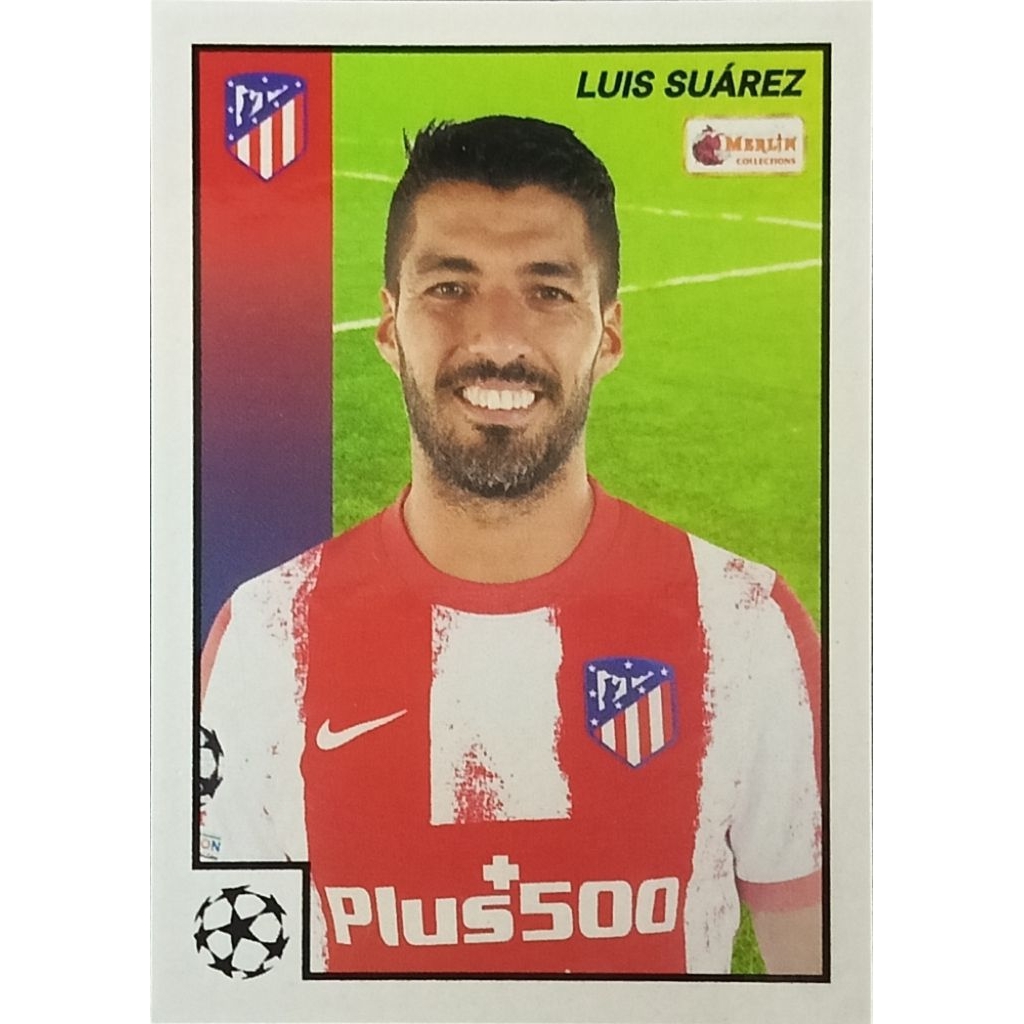 2021-22 Topps Merlin Heritage 97 Luis Suarez #57 Atletico Madrid