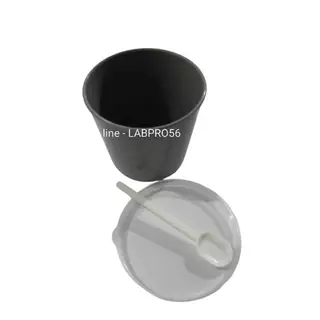 *1ใบ* ถ้วยอุจจาระเก็บตัวอย่างมีช้อน 40 มล. ถ้วยพลาสติก STOOL CONTAINER