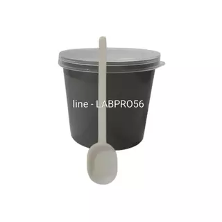 *1ใบ* ถ้วยอุจจาระเก็บตัวอย่างมีช้อน 40 มล. ถ้วยพลาสติก STOOL CONTAINER