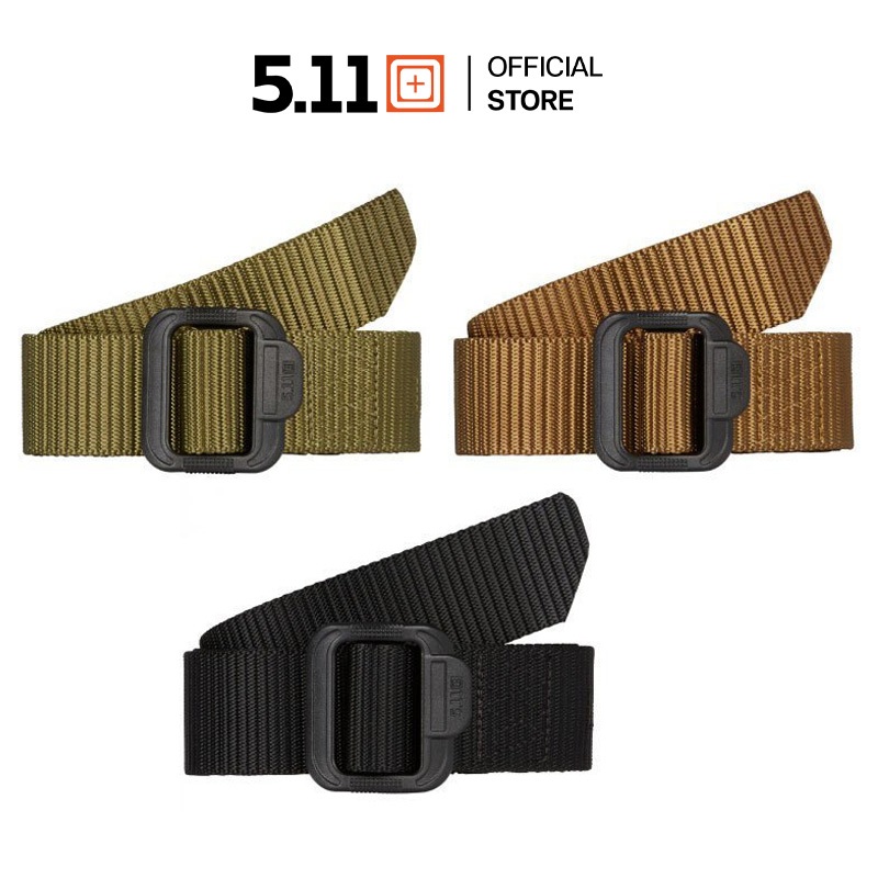 5.11 Tactical - 1.5" TDU Belt เข็มขัดผู้ชาย เข็มขัดยุทธวิธี ไนลอน หัวพลาสติก แข็งแรงทนทาน Official S
