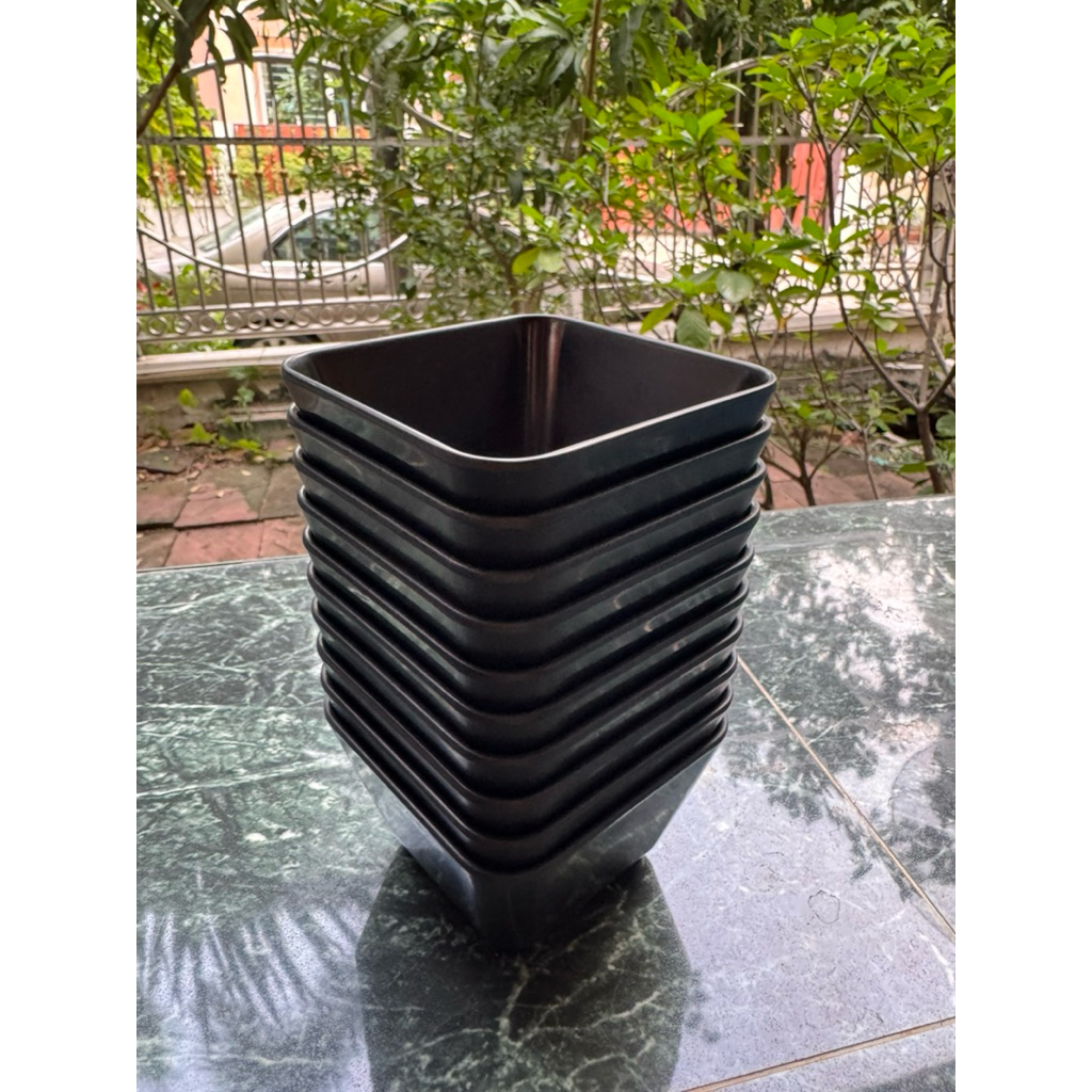ถ้วย Melamine ware B999 จัสตุรัส 10ใบ 4นิ้ว (อ่านรายละเอียดก่อนสั่งซื้อ)