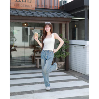🍒Ninamee เสื้อกล้ามคอเหลี่ยมไลก้า อก30-42 นิ้ว เสื้อกล้ามคอกว้าง ทรงสวยใส่สบาย เสื้อคอเหลี่ยม สาวอวบใส่ได้#NN74