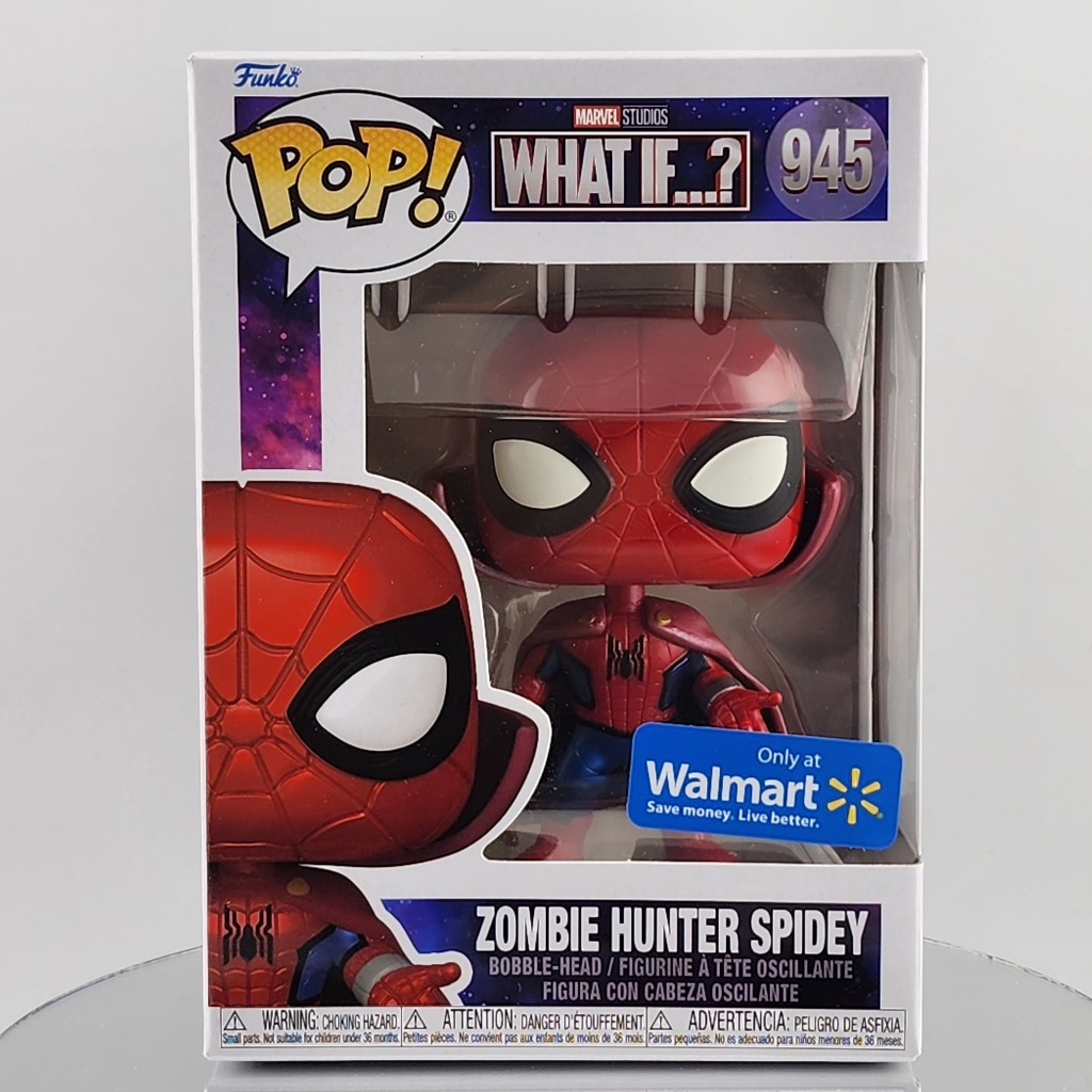 Funko Pop Marvel What If...? - Zombie Hunter Spidey Walmart Exclusive 945