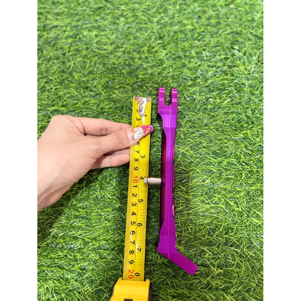 ขาตั้งข้างมิเนียม CNC สำหรับ Giorno / Lead 125 พร้อมสปริง thumbnail 6