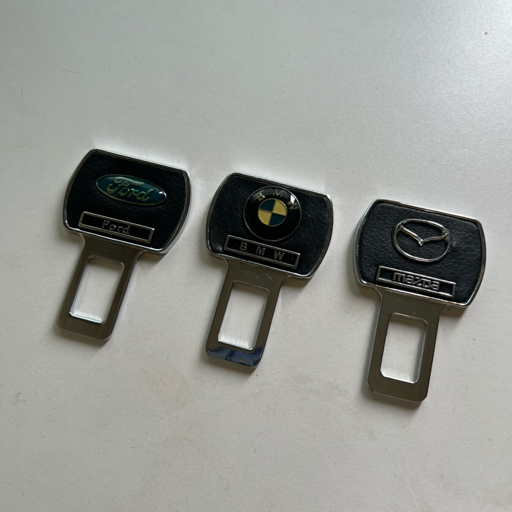 SALE belt เบลท์เสียบหลอก กันสัญญาณเตือน วัสดุอย่างดี FORD BMW MAZDA ราคาต่อชิ้น
