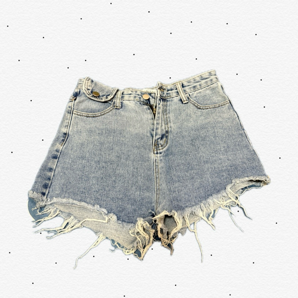 กางเกงขาสั้น ยีนส์ ป้าย WOW