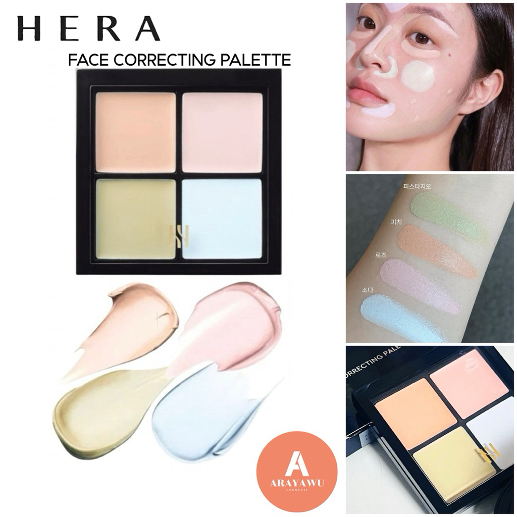 (✅แท้/พร้อมส่ง) HERA FACE CORRECTING PALETTE 9.9g