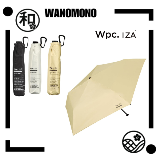 2025] Men's Sun and Rain Umbrella IZA Type: ULTRA LIGHT Folding Umbrella Lightweight ZA018-001-102 [