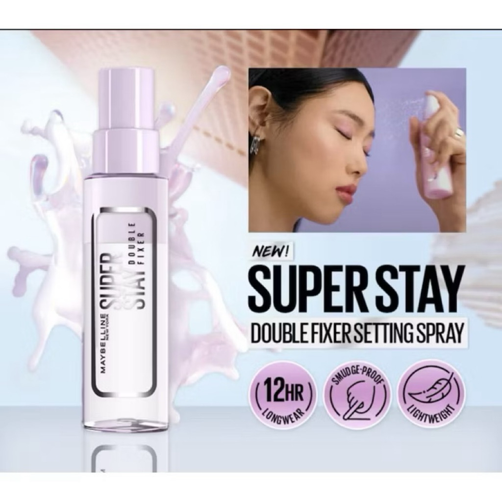 Maybelline super stay setting spray 55ml.