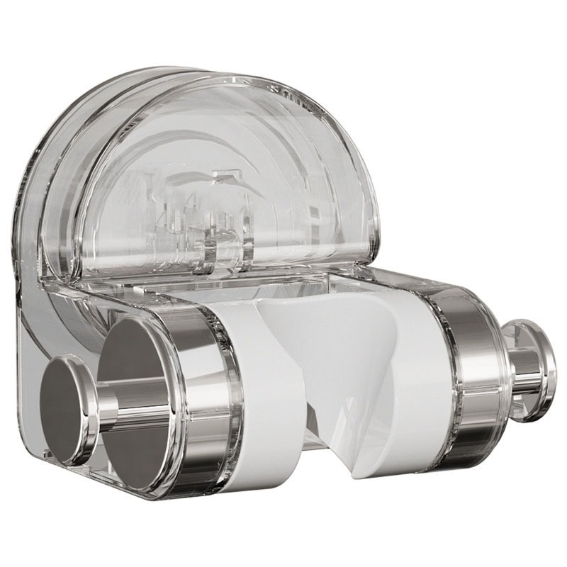 🏠 ที่แขวนฝักบัวสุญญากาศ ขาตั้งฝักบัวอาบน้ํา ชุบเงิน พร้อมที่ดูด ไม่ต้องเจาะ ไม่ทำลายผิวผนัง - รูปที่ 7