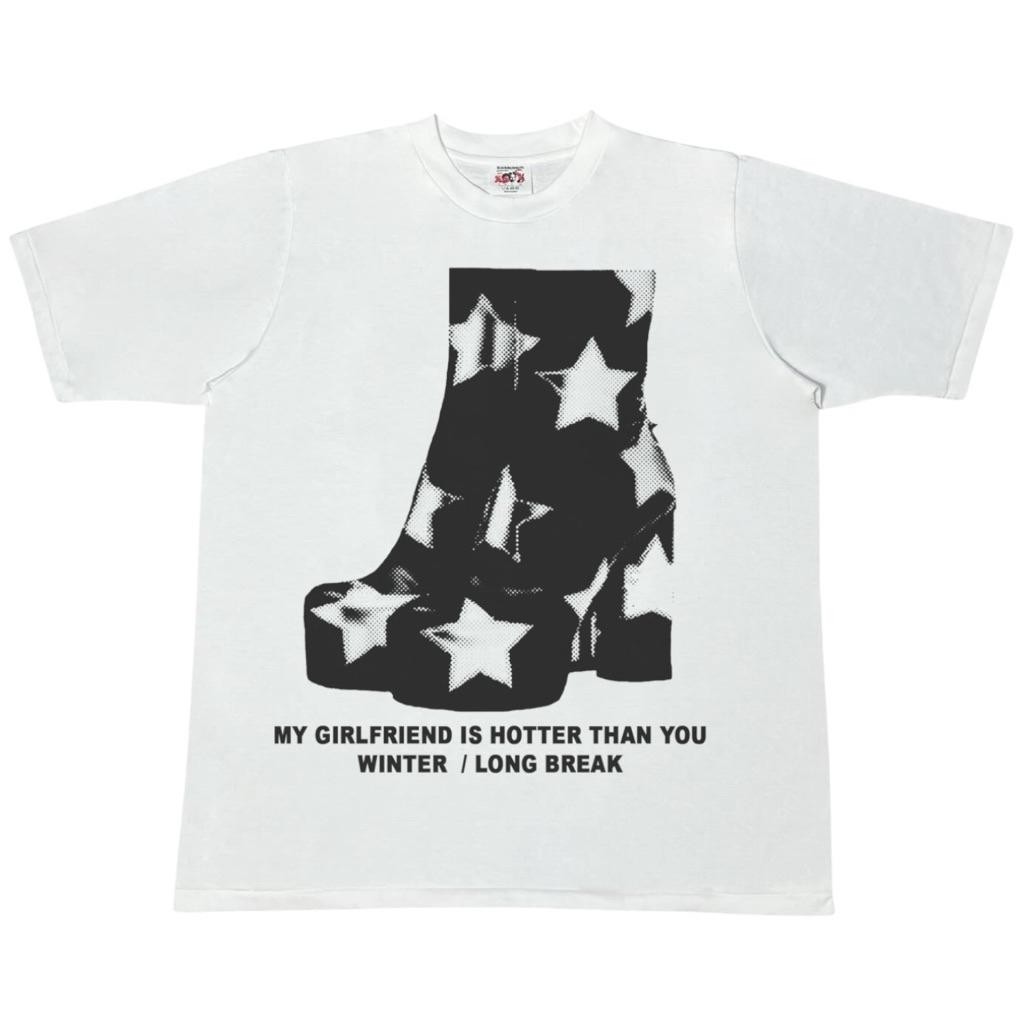 STAR BOOTS TEE (BLACKSNOWBOYS)