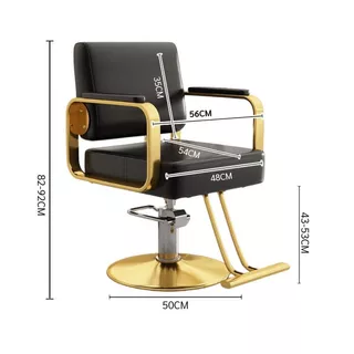 พร้อมส่งทันที เก้าอี้ร้านทำผม หมุนได้ 360องศา hair salon chair เก้าอี้เสริมสวย สไตล์เรียบง่าย