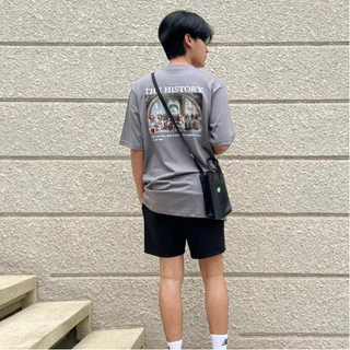TOMORROW- เสื้อOVERSIZE/C20 รุ่น T-4009 The History